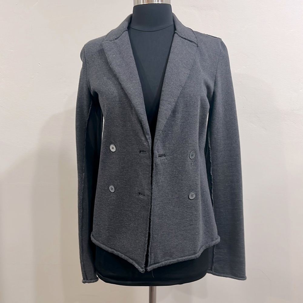 T Alexander Wang XS gray (100% cotton) blazer.